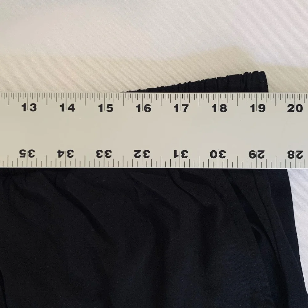 NWT‎ Torrid Cargo Pants Women 2X Black Wide Leg Stretch Challis Utility Gorpcore